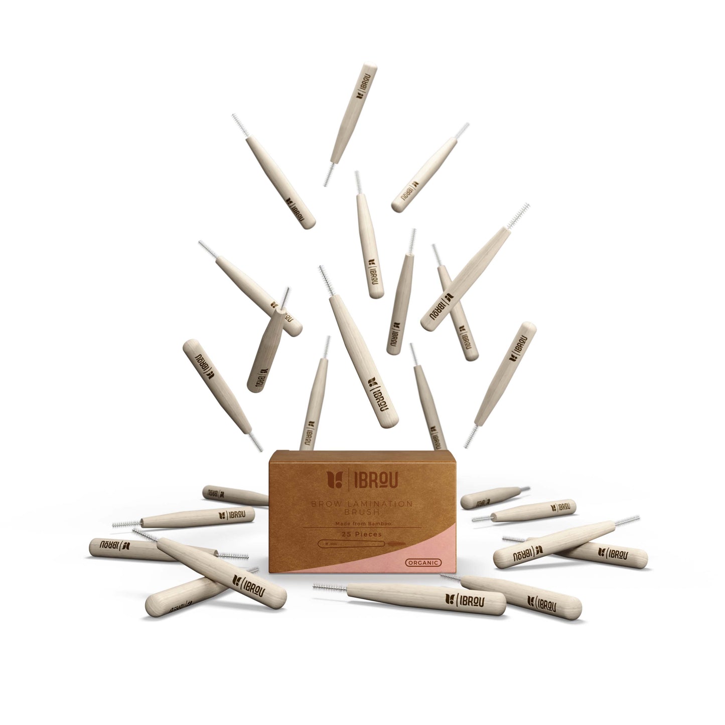 Eco-Friendly Bamboo Interdental Brush (25 Pack)